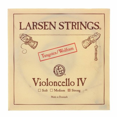 Cello string strong C (IV) wire core/tungsten Larsen