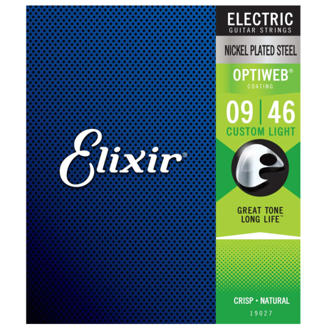 Stygos elektrinei gitarai Optiweb 09-46 Elixir
