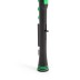 Flute Nuvo Recorder+ black/green Percussion Plus