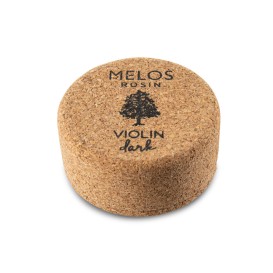 Rosin for violin is dark Melos