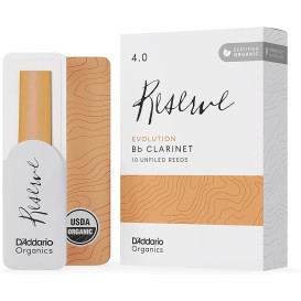 Reeds for clarinet Reserve Evolution 4 Organics D'addario