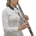 Strap for clarinet Bb 'Regular Elastic' C20-E black Neotech