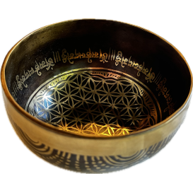 Singing bowl Flower of Life Sylagro