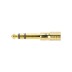 Adapter 3.5 stereo - 6.3 stereo Gold Adam Hall