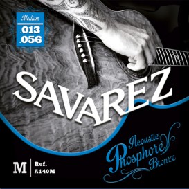 Strings for acoustic guitar A140M phosphor bronze 13-56 Savarez