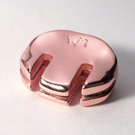 Mute for violin Practice Rose Gold bright Wmutes