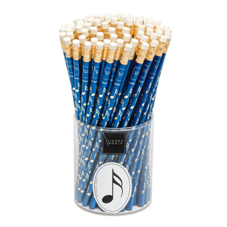 Pencil blue with notes gold Petz