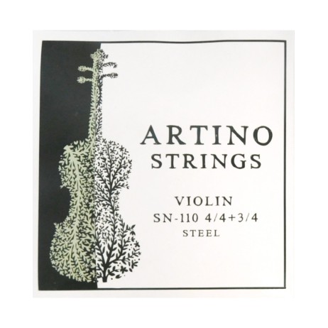 Violin strings 4/4 steel Artino