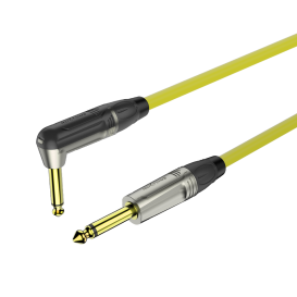 Instrument cable angled 6.3 Jack mono/6.3 Jack mono 5m TYL Roxtone