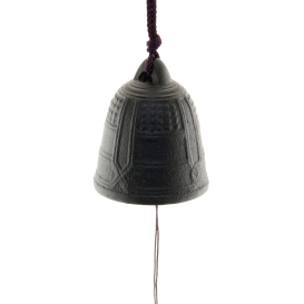 Japanese bell Furin Iwachu Tsurigane Black Oigen