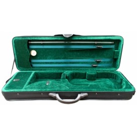 Violin case Ultralight 1/4 green interior Petz