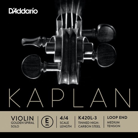 Styga smuikui E su kilpa Golden Spiral Kaplan D'Addario