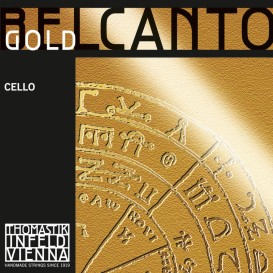 Stygos violončelei  Belcanto gold Thomastik