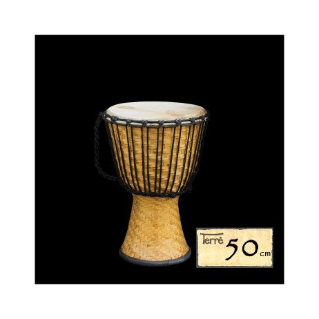 Djembe Bamboo 50cm Terre