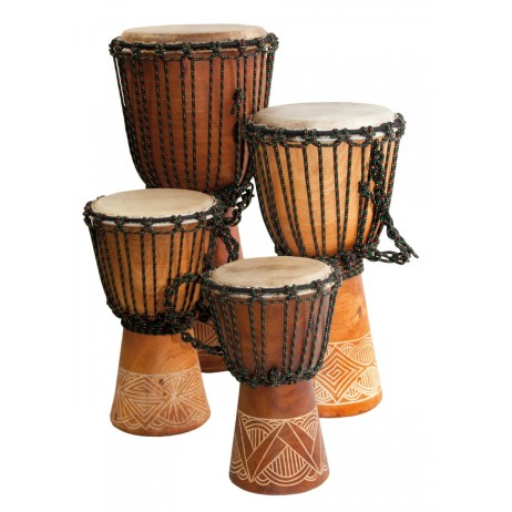 Djembe Carved 30cm Terre