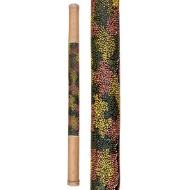 Rain stick bamboo colored 100cm Terre