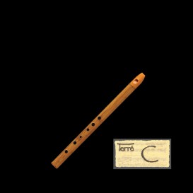 Irish flute in C tuning Terre