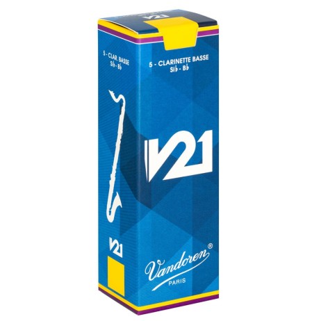 Reed for bass clarinet V21 3 Vandoren