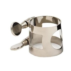 Ligature for alto saxophone nickel plated AWM