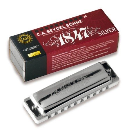 Harmonica Blues 1847 E silver Seydel Sohne