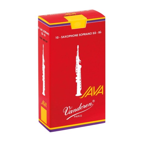 Reed for soprano saxophone Java Red 2.5 Vandoren